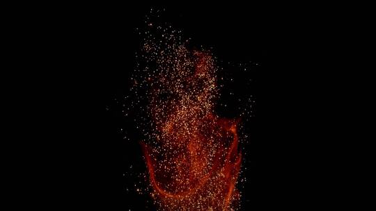 火焰烟雾粒子魔法特效背景元素 (60)