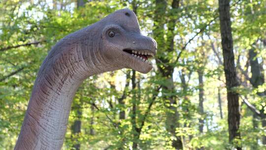侏罗纪公园里的巨大恐龙