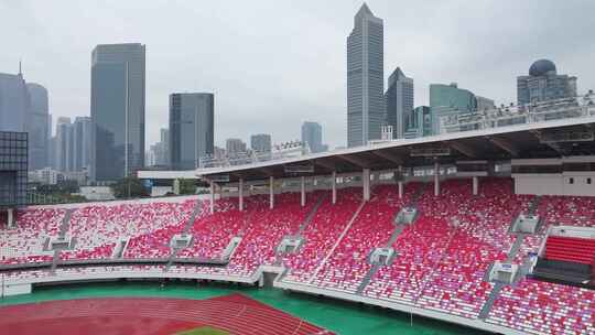 广州中轴体育中心视频素材模板下载