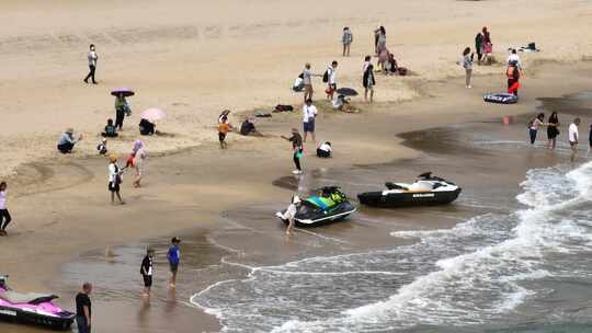 海南万宁日月湾和石梅湾航拍风光