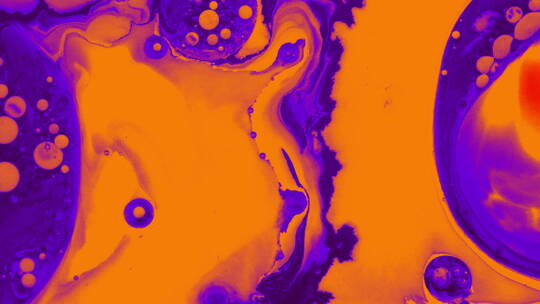 彩色流体颜料细胞扩散膨胀动态背景 (12)