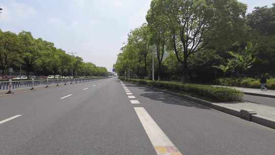 城市道路空镜头