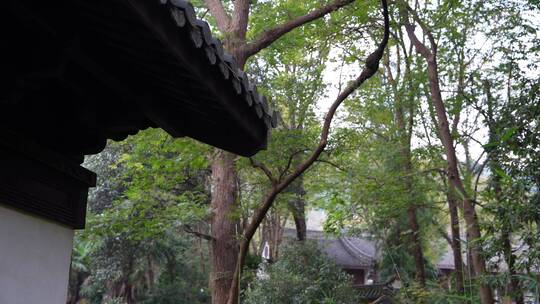 杭州飞来峰永福寺禅院风景