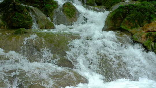 山水河流小溪水湖泊峡谷自然风光