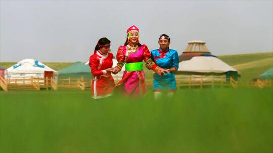 蒙古族婚礼蒙族服饰民族风俗特色