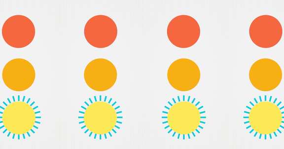 A0146 4K时尚纯色色块动画背景