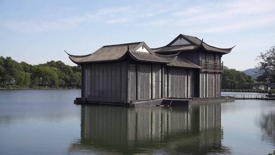 杭州西湖景区曲院风荷风景