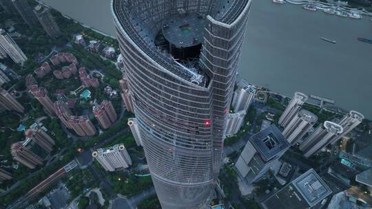 上海中心大厦航拍