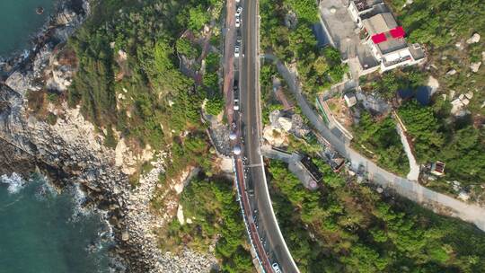 福建东山岛航拍摄影素材4K