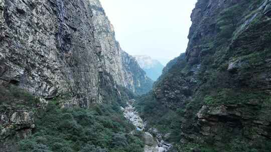 庐山风景区山峰岩石航拍山脉山丘山岭山陵