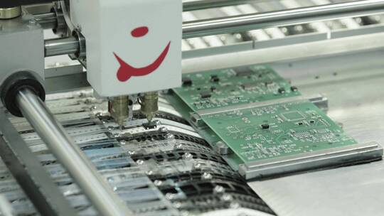 工厂在制作芯片视频素材模板下载