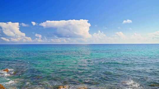 大海海浪海边浪花