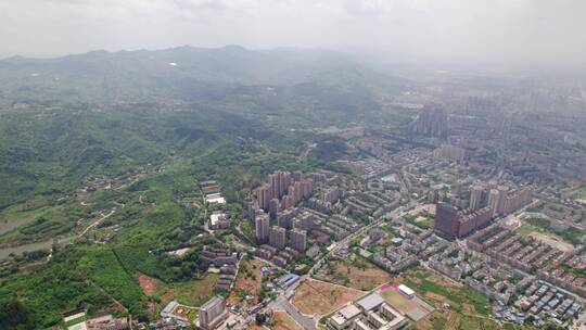 成都龙泉城市全景