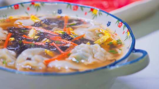 中国传统面食水饺