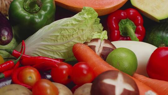 新鲜蔬菜辣椒果蔬绿色健康安全食材原料