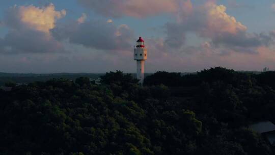 广西北海 涠洲岛 灯塔  海景 50P视频素材模板下载