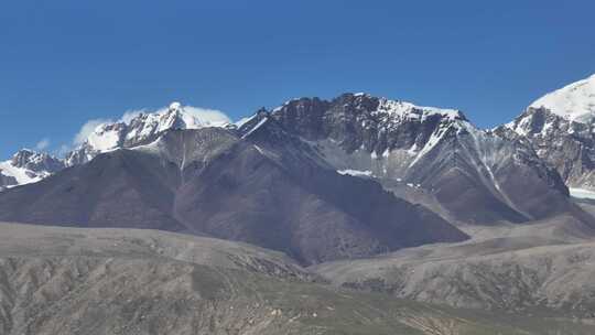 新疆天山雪山航拍