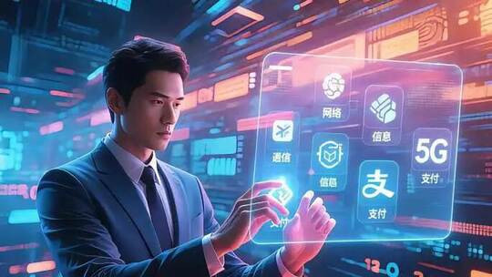 高端商务科技办公