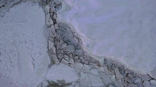 冬天的嫩江冰原