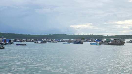 大海海浪海洋浪花波浪海面海水海岸线