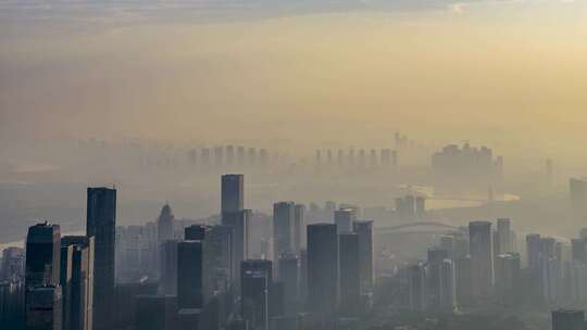 晨光下的大美南宁