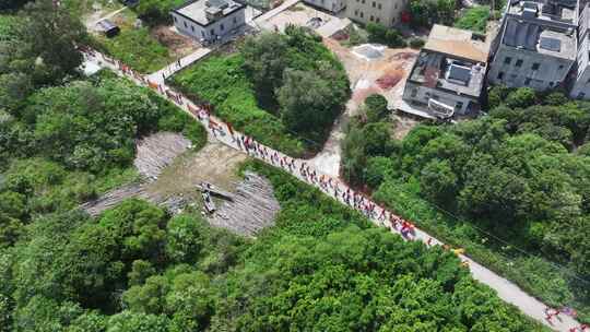 中国广东省汕尾市陆丰市深田湖村孟兰胜会