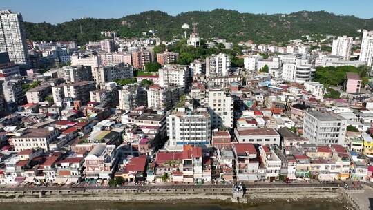 厦门沙坡尾航拍厦港码头建筑风光厦门老城区