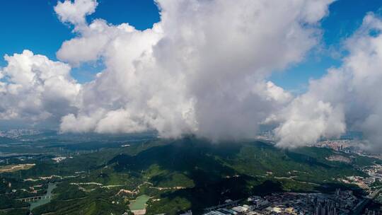 深圳龙华大景云海延时