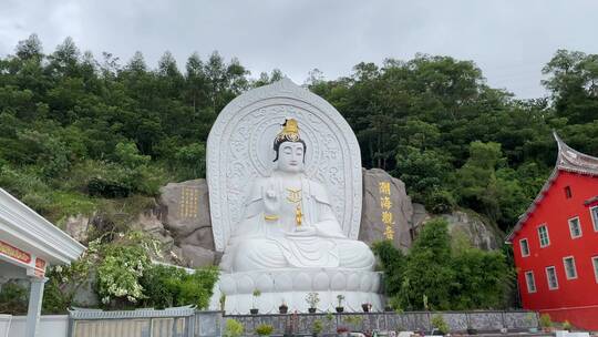 福建西来寺庙4K实拍视频