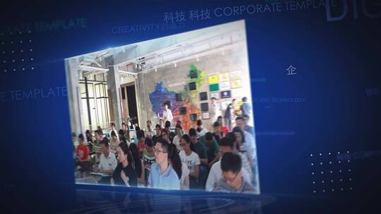 图文照片展示AE视频素材教程下载