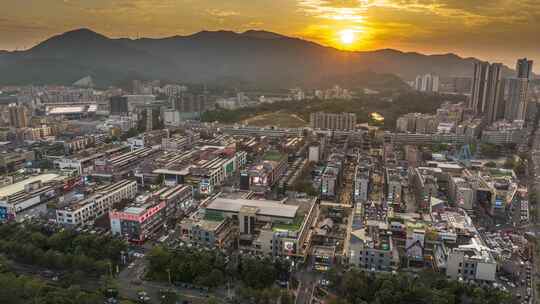 深圳龙华区大浪商业街延时2