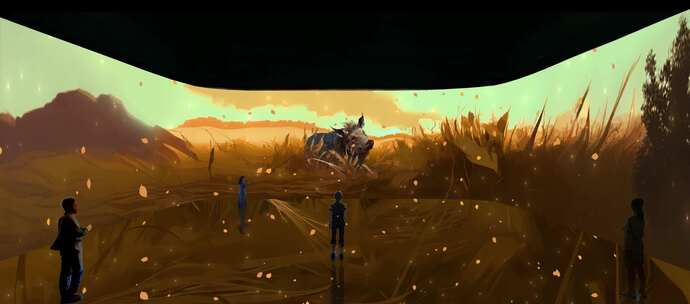 山海经-当康沉浸式空间效果