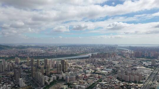 泉州市区大景航拍鲤城区丰泽区晋江全景