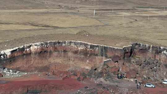 乌兰哈达八号火山航拍