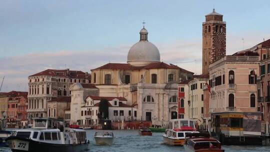 高清实拍威尼斯城市