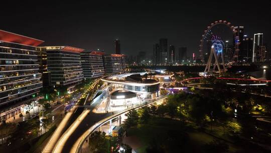 宝安中心欢乐港湾夜景