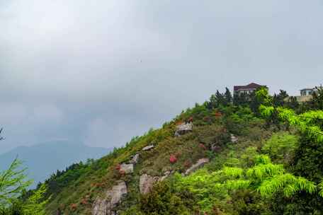 湖南衡阳南岳衡山祝融峰延时风光风景