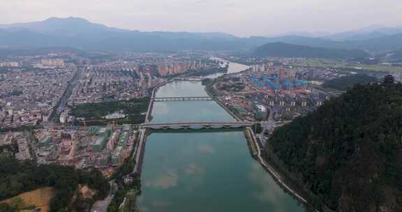 浙江丽水松阳松阴溪景区航拍合集