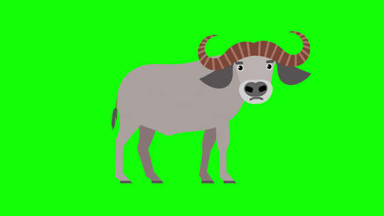 动画羊表情符号图标动画