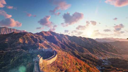 美丽祖国大好河山万里长城