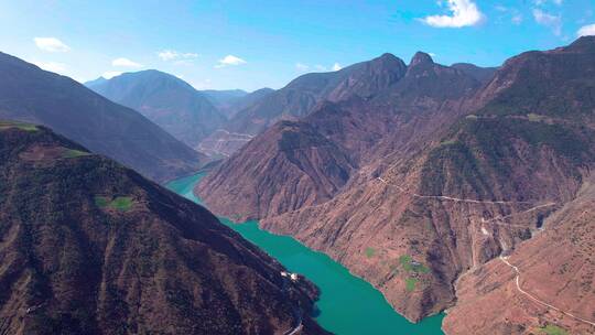 山川河流航拍视频