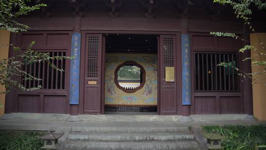 杭州三台山景区慧因高丽寺