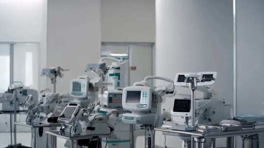 医院室内医疗设备陈列