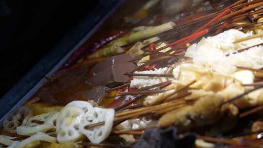 烧烤 夜市 烤串 小吃街 烤肉  特色 食材