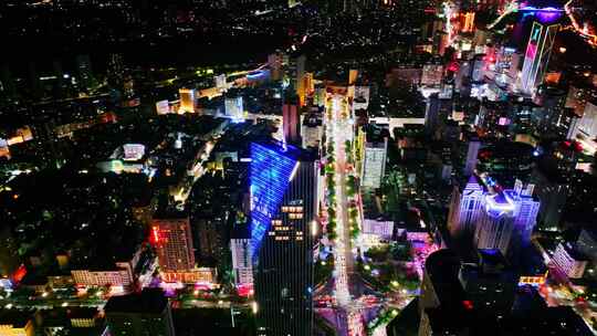 甘肃兰州城市夜景