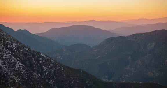 黄金时段，大峡谷，山脉，云彩