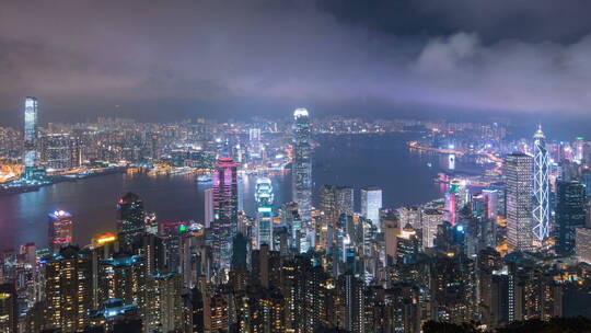 现代城市夜景