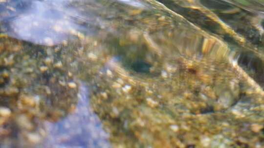 河边流水河流河水小溪山泉泉水水流升格大自