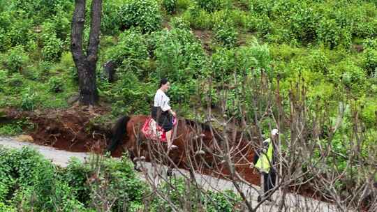 腾冲火山地热国家地质公园航拍