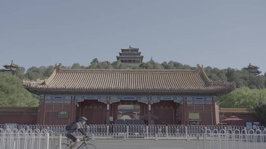 景山公园 北京古建筑
